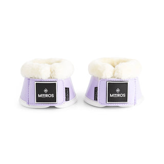 Neoprene and Faux Fur Bell Boots - Lilac Breeze - Mrs. Ros