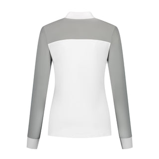 Mrs. Ros light weight Competition top jacquard long sleeve