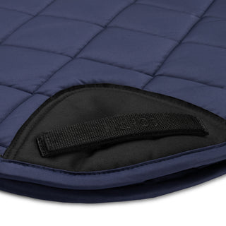 ICONIC Close Contact Jump Saddle Pad - Ultimate Navy
