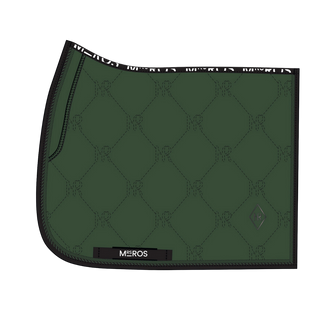PRE ORDER FW 26/27 CHARMER Dressage Saddle Pad Velvet - Dark Forest
