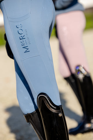 Silhouette Riding Breeches Blue - Blush Noir