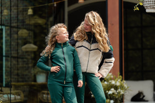 PRE ORDER FW 26/27 - Mini Ros Softshell Training Jacket Green - Dark Forest