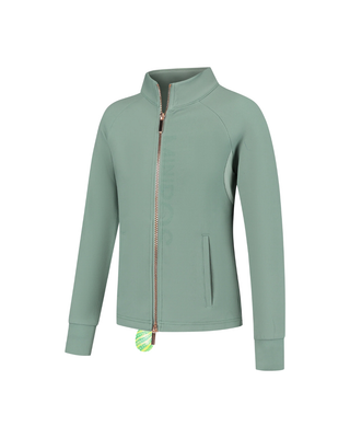 Mini Ros Softshell Training Jacket Zoë Green - Lavender Fields
