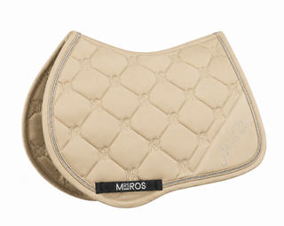 PRE ORDER SS27 - Close Contact Jump Saddle Pad - Diamond Crush (Beige)