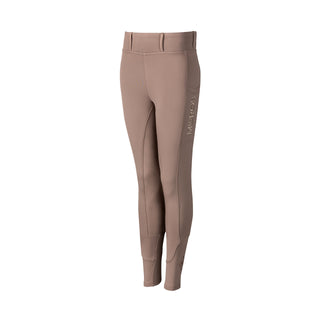 Mrs. Ros Softshell Silhouette Riding Breeches - Taupe