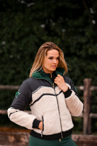 AVAILABLE FROM SEPTEMBER 12 - Mrs. Icon Jacket - Dark Forest