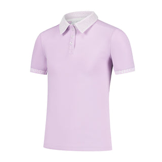 Light weight Polo top MiBella - Lilac Breeze - Mrs. Ros