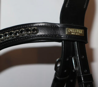 Regular Italian Leather Bridle - Black - Mrs. Ros