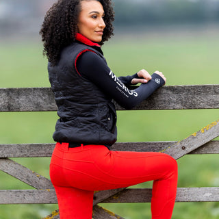 Softshell Silhouette Breeches - Cheeky Red - Mrs. Ros